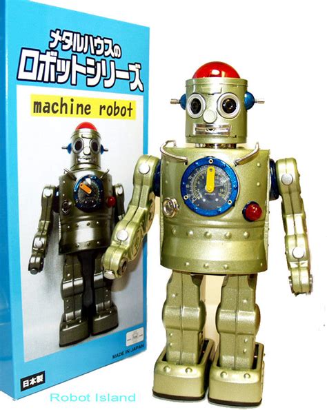 metal house robots japan|vintage tin robot toys.